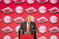 Sam Pittman enters his fifth year at Arkansas. IMAGN